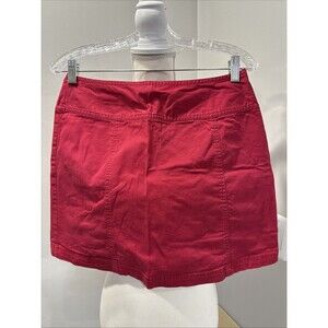 St. John's Bay Stretch RED Skort Golf Athleisure Size 8